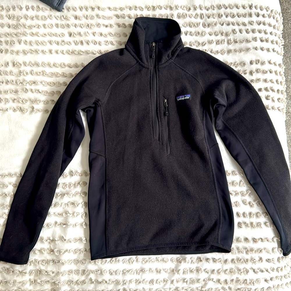 Patagonia Better Sweater 1/4 zip - Black, XS